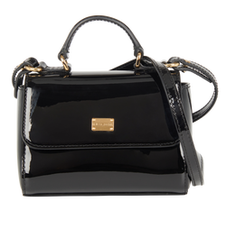 Mini Sicily, Patent Leather, Black, MII, 3*